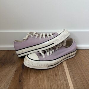 Converse Chuck Taylor All Star 70 Low Top Lavender Lilac & Cream Womens Size 6.5